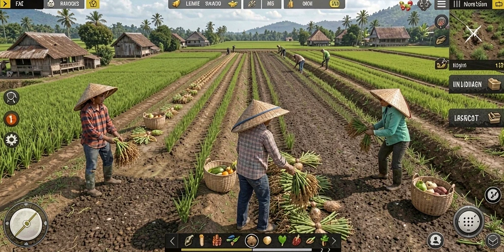 Tampilan mesin slot klasik dengan grafis menawan.