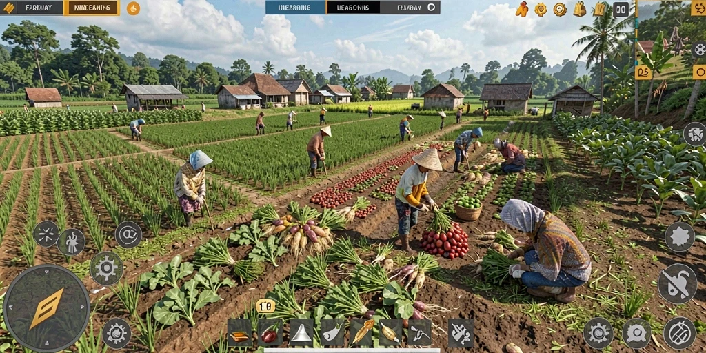 Tampilan menu utama yang menarik dan mudah dinavigasi.