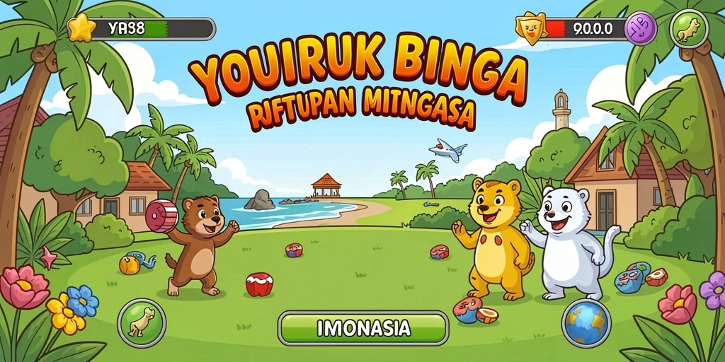 Tampilan awal yang menarik dengan berbagai pilihan slot.