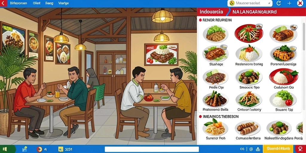 Tampilan antarmuka yang ramah pengguna.