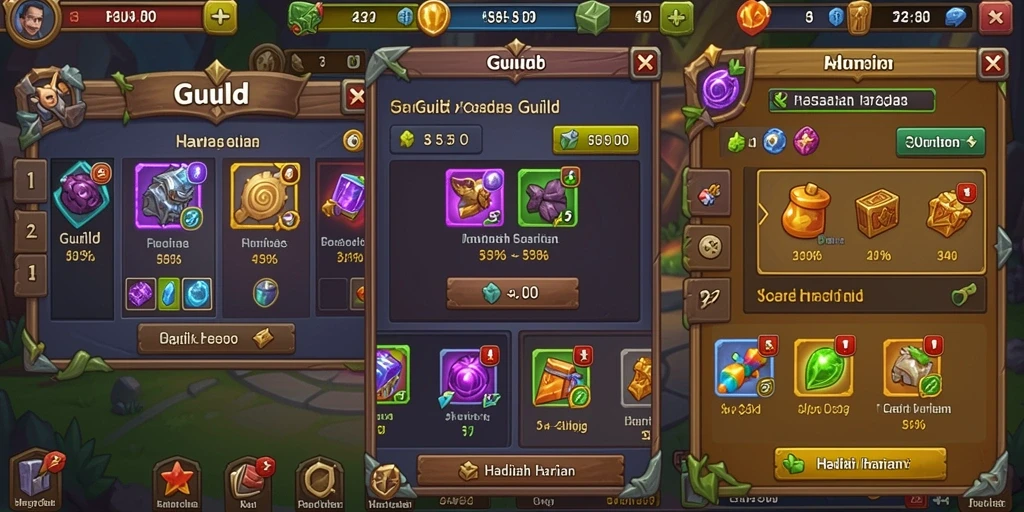 Screenshot menampilkan aksi seru dalam permainan.