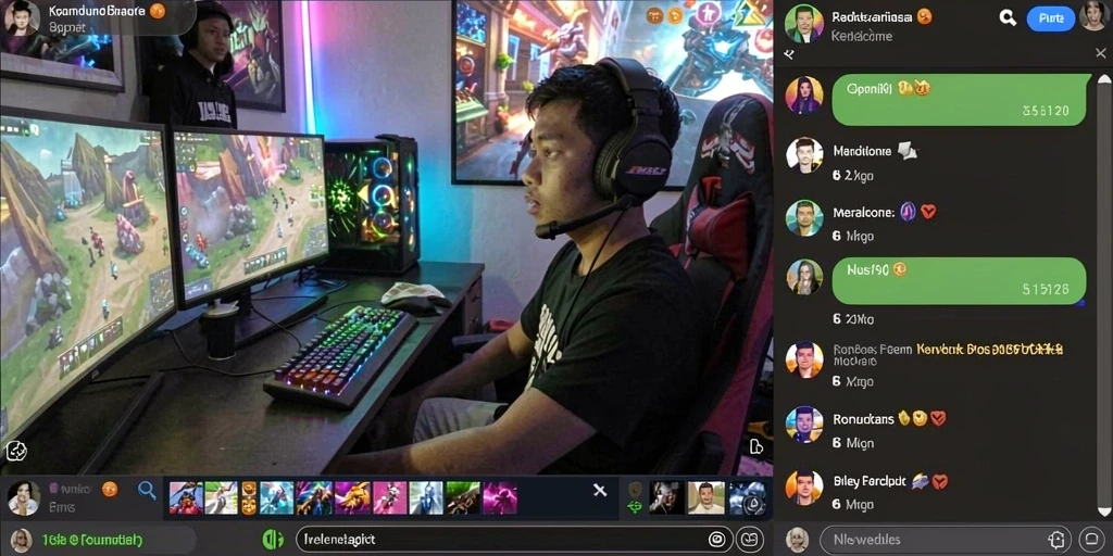 Tangkapan layar pertama menampilkan karakter utama dalam aksi.