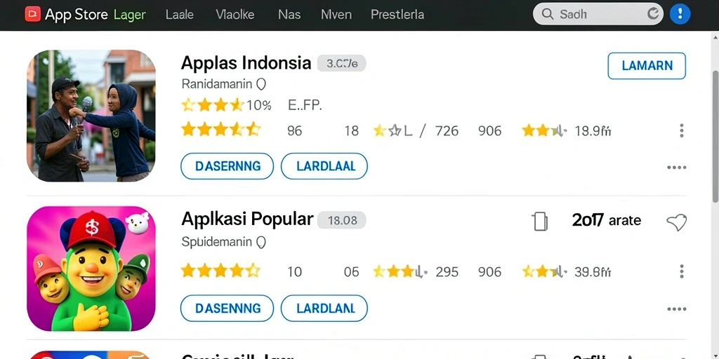 Tampilan antarmuka yang menarik dan modern.