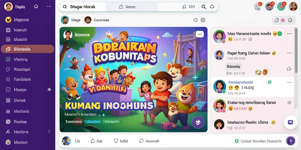 Tampilan antarmuka yang menarik dan intuitif.