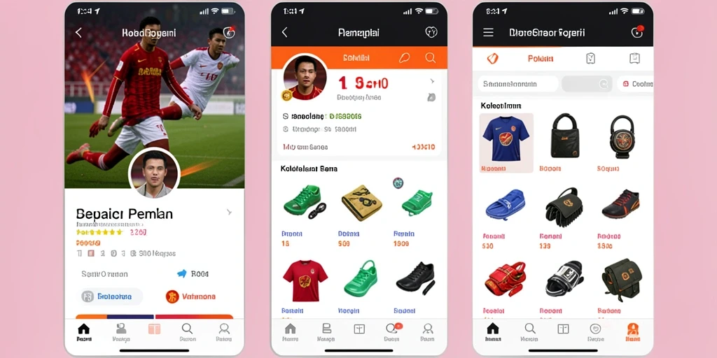 Tampilan antarmuka yang mudah digunakan dan menarik.