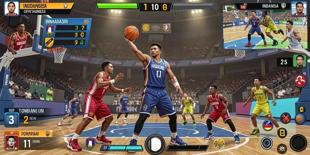 Tangkapan layar menunjukkan grafis menawan dari game RAJA132.
