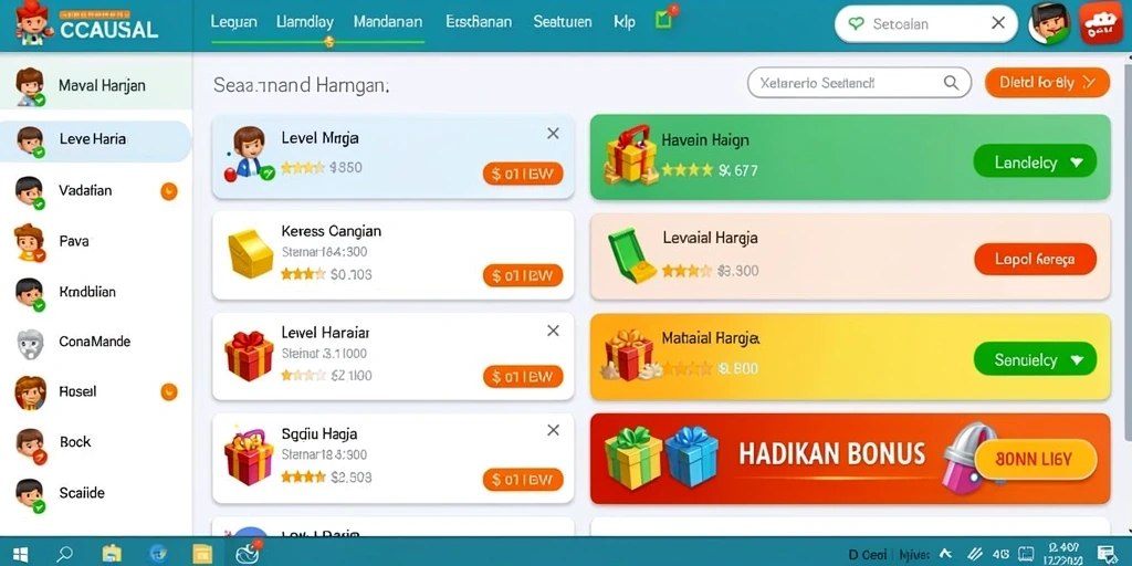 Tampilan grafis yang memukau dan detail.