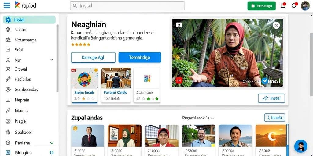 Tampilan antarmuka yang ramah pengguna dan intuitif.