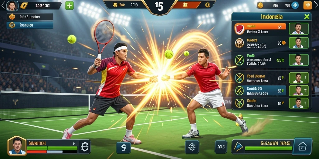 Screenshot menampilkan karakter utama di level pertama.